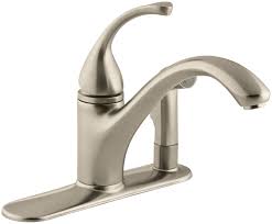 Barossa also features a 28 in. Kohler K 10413 Bn Brushed Nickel Forte Spray Kitchen Faucet Includes Side Sprayer And Cover Plate Faucetdirect Com