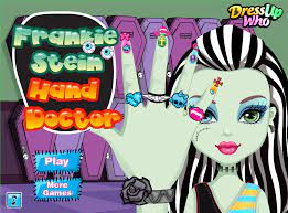 Frankie Stein Hand Doctor Frankie Play More Games Up Game