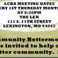 Lexington Community Betterment Association meeting event image