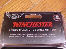 Connect with friends, family and other people you know. Winchester 3 Piece Signature Knife Set In Gift Tin For Sale At Gunauction Com 10037875