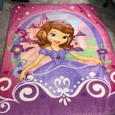 Buy disney junior sofia the first lovely castle 16 large rolling backpack: Disney Bedding Disney Sofia The First Blanket Poshmark
