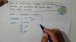Sistem kami menemukan 25 jawaban utk pertanyaan tts perjalanan jarak jauh. Tutorial Cara Mudah Menghitung Jarak Tempuh Yang Diketahui Kecepatan Dan Waktu Youtube