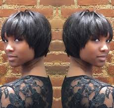 With a straightening iron, curl the front batch of hair. 50 Most Captivating African American Short Hairstyles And Haircuts
