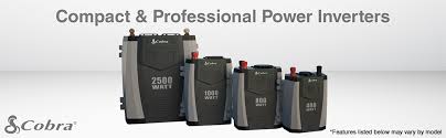 This is 2500w power inverter by cobra, the inverter will convert 12v since it a 2500w inverter, it should be capable to handle the most of home office electronic appliances such as refrigerator, microwave led volt/watt meter. Cobra Cpi1590 1500 Watt Professional Power Inverter Amazon Ca Electronics