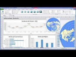Excel Creer Un Tableau De Bord Interactif A Partir De Tcd 1 2 Youtube Astuces Excel Tcd Excel Conduite De Projet