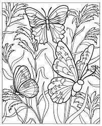Nine free printable butterfly coloring pages that include five sets of small butterflies and four large butterflies. 20 Free Printable Butterfly Coloring Pages For Adults Everfreecoloring Com