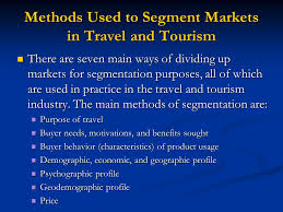 The products of tourism cannot be easily standardized as they are created for the customers of varied interests and demands. Market Segmentation Targeting And Positioning For Travel And Tourism Ppt Video Online Download