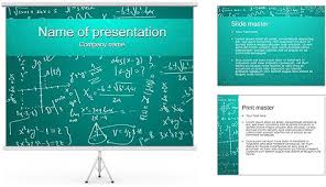 Mathematics Formulas Powerpoint Template Powerpoint Templates Powerpoint Mathematics