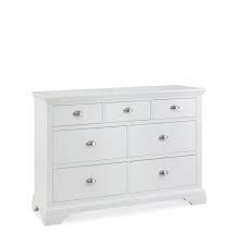 Shop our best selection of contemporary & modern dressers and chests of drawers to reflect your style and inspire your home. Camden White Bedroom Cookes Collection Camden White 3 Over 4 Chest Bedroom Chests Cookes Furniture