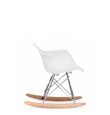 Chaise avec accoudoir daw enfant rose pastel. Chaise A Bascule Rar Style Eames Enfant Secret Design