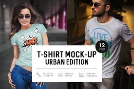 T Shirt Mock Up Urban Edition Tshirt Mockup Shirt Mockup Mockup
