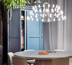 La table est l'élément clé d'une salle à manger. Lustre Coppelia Acier Inoxydable 54 Led 676lm 2700k O101cm H54cm Moooi Luminaires Nedgis