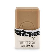 Savon Artisanal A L Huile D Olive Bio Grenade Vin Rouge Helleo