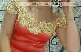 طريقة كروشيه صدر قندورة صيفي خياطة و تفصيل fashion women crochet