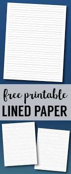 This printable lined paper is available with various line widths, two page orientations, and four paper sizes. Free Printable Lined Paper Handwriting Paper Template Paper Trail Design Kindergarten Writing Paper Lined Writing Paper Printable Lined Paper