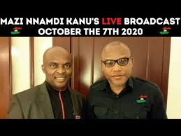Mazi nnamdi kanu's live broadcast today the 14th day of march 2021 mazi nnamdi's live 24/7 present. Download Nnamdi Kanu Full Broadcast 7 October 3gp Mp4 Codedwap