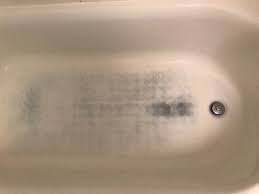Knowing how much bathtub liners cost can help you decide whether to go for this bathtub refinish option. Getting Rid Of The Stains In A Fiberglass Bathtub The Washington Post