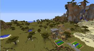Biomes O Plenty Seeds 1 7 10 Village Minecraft Savanna Seeds Minecraft Seeds Wiki