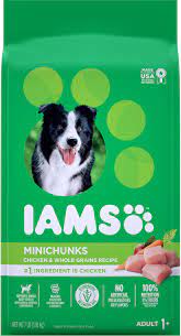 Features lamb as the first ingredient. Iams Proactive Health Adult Minichunks Dry Dog Food Free Shipping Chewy