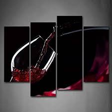 Each mount consists of an anchor, a screw, a barrel, and a cap. Amazon Com Red Wine In The Glass Wall Art Painting The Picture Print On Canvas Food Pictures For Home Decor Decoration Posters Prints