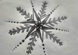 We have 12 images about easy drawings of snowflakes including images, pictures, photos, wallpapers, and more. Snowflake Pencil Drawings Drawings Crafts