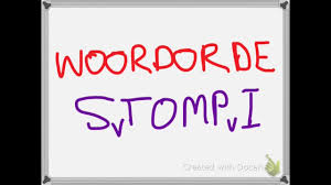 Afrikaans Woordorde Word Order Stompi Youtube