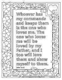 1 john 4 14 free print and color page for kids and adults awana. Free Print And Color John 14 21 Bible Verse Bible Verse Coloring Page Bible Verse Prints Bible Verse Coloring