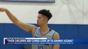 Johnny juzang is an american basketball player from studio city, los angeles who plays as a small forward for the kentucky wildcats basketball team. Johnny Juzang Set To Make Kentucky Men S Basketball Program History Abc 36 News