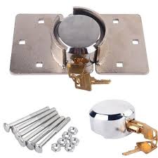 Installing the door transmitters on garage 3. Business Office Industrial Supplies Garage Door Shed Heavy Duty For Padlock Gate Hasp Locking Security Bar Van Other Locks Kriscorpco Com