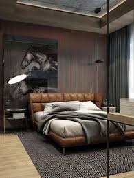 Koele Mannelijke Slaapkamer Voor Heren Met Bruin Lederen Slaapkamer En Paardenwand Pict D Beste Home Decorating Ideas Eenvoudig Interieur En Decor Tips In 2020 Luxurious Bedrooms Men S Bedroom Design Leather Bedroom