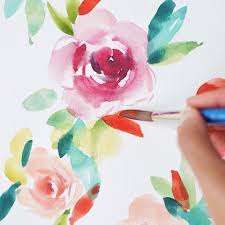 Burnt Orange Leaves Yes Or No Experiments Paint Painting Art Colour Flowerpainting Art Floral Painting Abstract Flowers Flower Painting