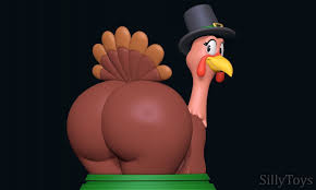 Big Booty Figure for Turkey Thanksgiving Action Figures - Etsy Ireland