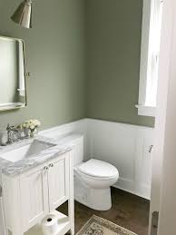 Our Powder Room Painting The Walls Sage Green In 2020 Green Bathroom Powder Room Decor Powder Room Paint