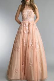 Basix Black Label Pastel Pink Blush Strapless Floral Evening Gown Poshare Floral Dresses Long Floral Evening Gown Evening Gowns