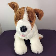 Jack Russell Terrier Black And Brown And White Build A Bear Workshop Babw Plush Jack Russell Terrier Dog Stuffed Animal 14 Plush Dog Build A Bear Dog Dog Stuffed Animal