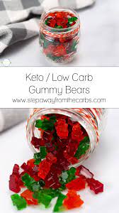 Keto And Low Carb Gummy Bears Video Gummies Recipe Sugar Free Snacks Ketogenic Recipes