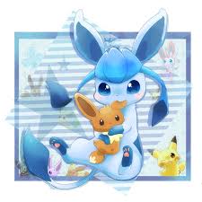 Glaceon Eevee Pikachu Umbreon Glaceon Flareon Sylveon Leafreon Jolteon Y Vaporeon Pokemon Eevee Pokemon Cute Pokemon