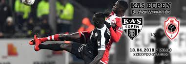 De vereniging speelt haar thuiswedstrijden in het kehrwegstadion.de club is bij de kbvb aangesloten met stamnummer 4276 en heeft zwart en wit als kleuren, vandaar hun bijnaam de panda's. Kas Eupen Versus R Antwerp Fc In Play Off 2 Kas Eupen