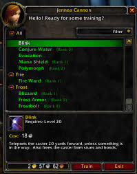 Level 20 Mage Training Has To Be The Best Spells At Any Given Level For Any Class Classicwow