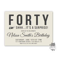 40th Birthday Surprise Ideas For Him Surprise Party Invitations For Men 40th Birthday 50th Etsy Surprise Party Invitations Surprise Birthday Invitations Birthday Surprise Party