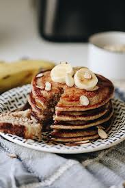 This is a super healthy oat waffle recipe and no flour is added to the recipe so it comes out a bit heavier than the traditional waffles, however, they are super tender on the inside and. Banana Oatmeal Pancakes In The Blender The Healthy Maven