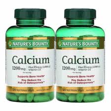 † and we wanted to help make it easier to incorporate them into your kids' diets. Nature S Bounty Calcium Plus Vitamin D3 Twin Pack 1 200 Mg 120 Softgels Per Bottle Evitamins Com