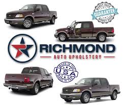 King ranch door and fender badges : 2001 2003 Ford F 150 King Ranch Leather Seat Cover Driver Bottom King Ranch Richmond Auto Upholstery