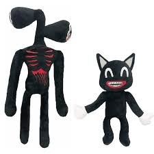 Here you can download all the coloring pages and print them for free. 2pcs 25cm Black Cartoon Cat 40cm Siren Head Plush Doll Kids Stuffed Toys Horror Christmas Gift Shopee Philippines