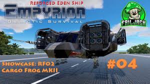 Copy the.epb file to your save folder (locatet for example at: Empyrion Galactic Survival German Showcase Blueprint Sv Reforged Eden Rf02 Cargo Frog Mkii Youtube