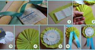 Crepe Paper Medallions Paper Medallions Diy Wedding Blog Scrapbook Paper Crafts