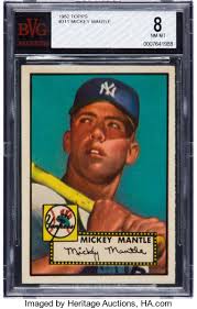 Psa grading cost per card is the highest in the card grading industry on average but at the same time, they also sell for the most so it's not exactly. 1952 Topps Mickey Mantle 311 Bvg Nm Mt 8 Highest Graded Beckett Lot 80070 Heritage Auctions