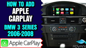 Bmw 3 Series Apple Carplay How To Add Apple Carplay Bmw 3 Series 2006 2008 E90 E91 E92 E93 Youtube