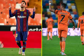 Statistics of current season lionel messi Lionel Messi Scores 50th Free Kick Goal For Barcelona As They Stay In Laliga Title Race While Cristiano Ronaldo Gets Quickfire Double To Give Under Pressure Juventus Boss Andrea Pirlo Respite