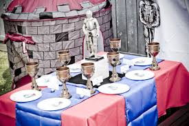 Brook Party Knights Table Knight Party Boy Birthday Parties Kids Party